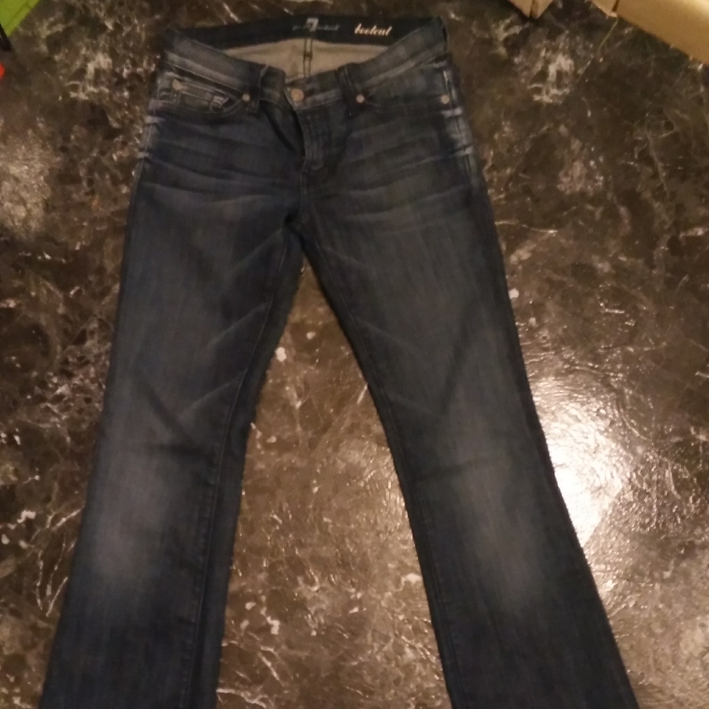 7FAM size 25 Bootcut Jeans